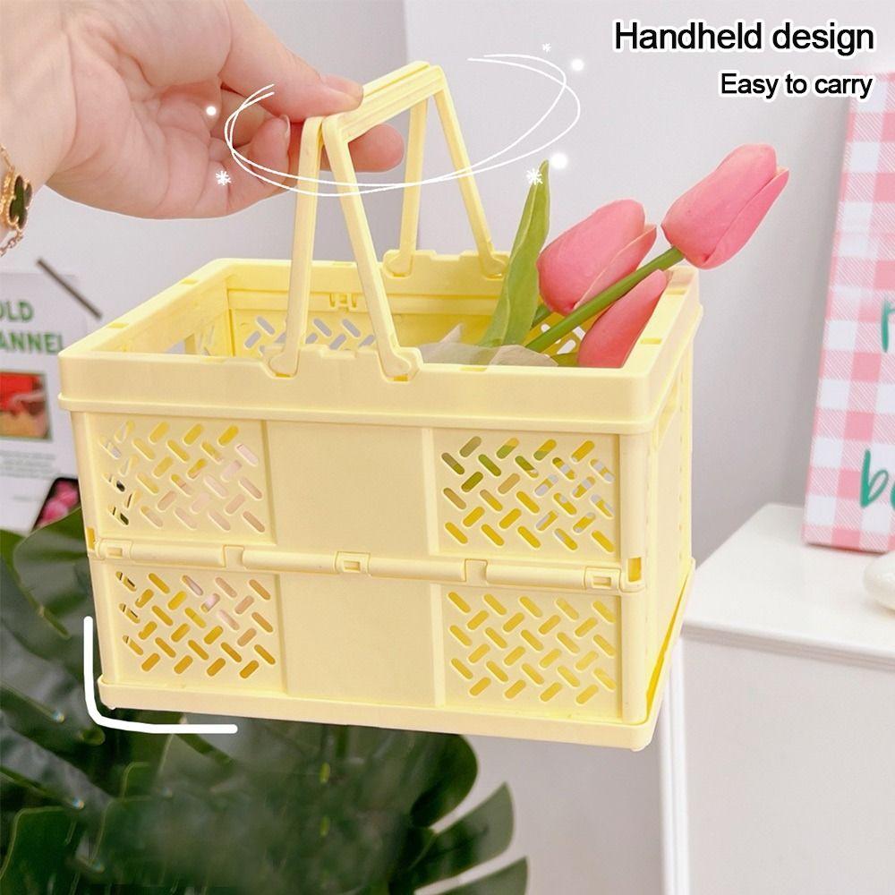 Washroom Makeup Container Folding Storage Boxes Decorative Shelf Desktop Organizer Rack Organizer