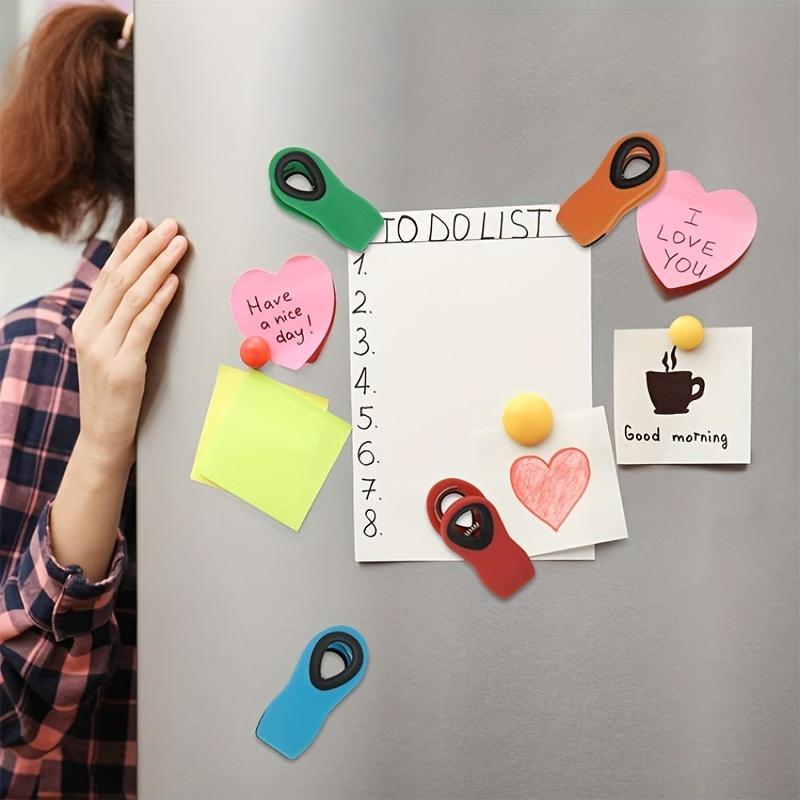 3/6/9PCS Chip Clips Bag Clips, Magnetic Bag Clip for Food Storage Heavy Duty, Plastic Food Clip for Chips,Snack, Kitchen, Refrigerator, Garden, Sewing