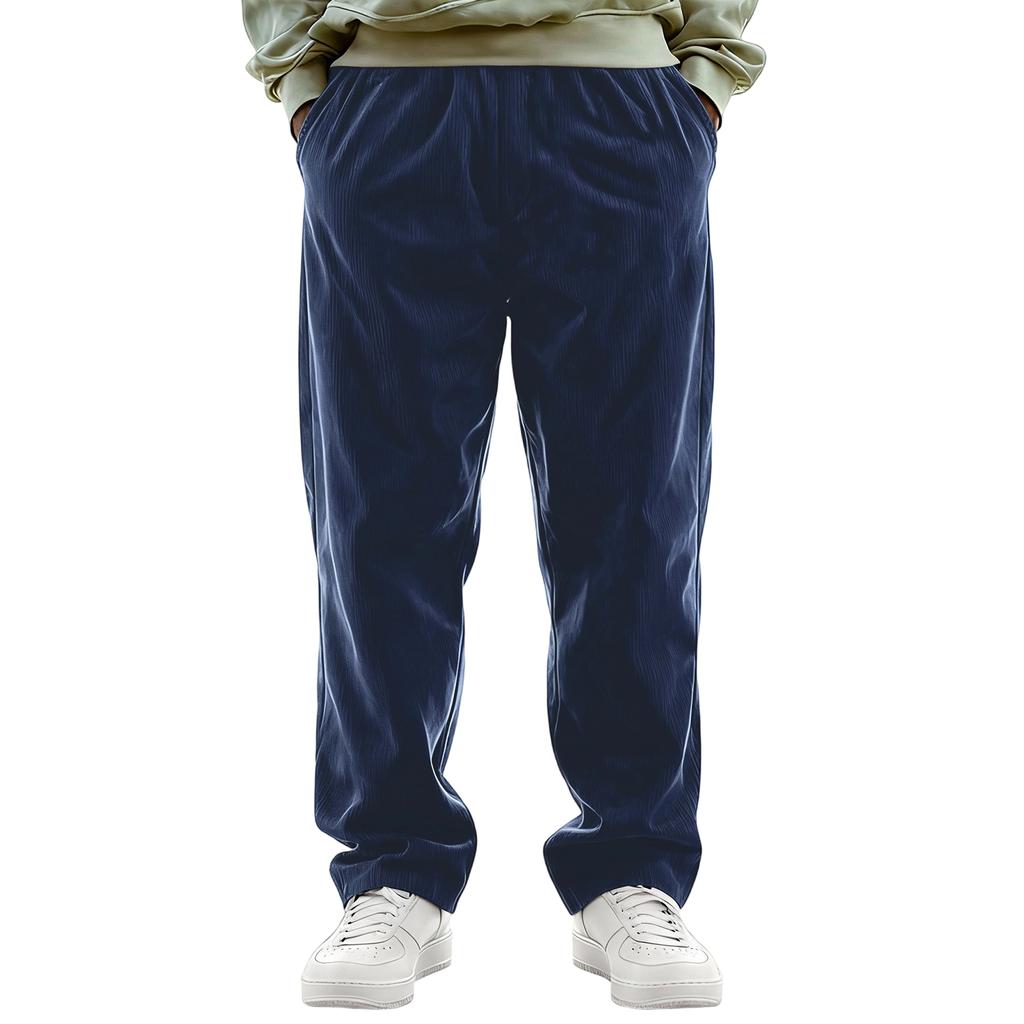 Moda męska Rekreacja Średni stan Długi fason Spodnie codzienne