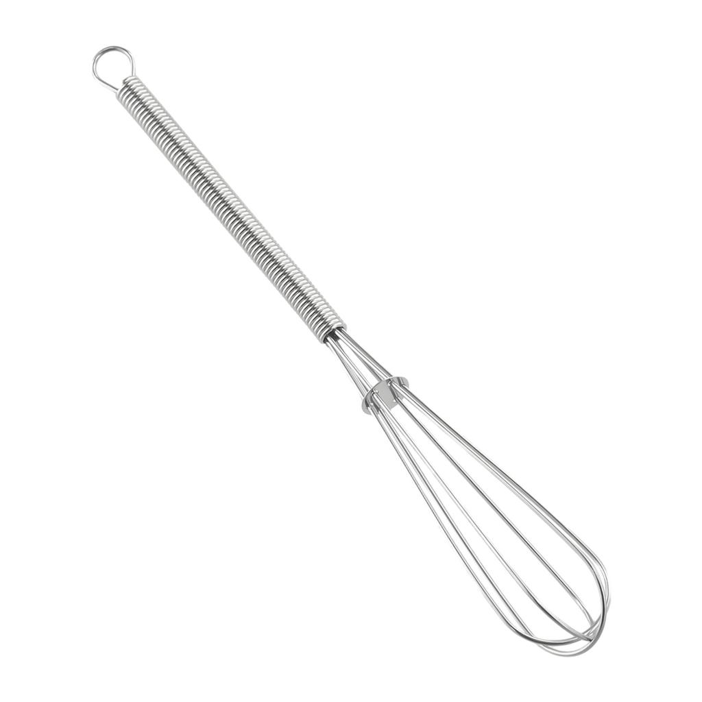 2pcs Mini Wire Whisk Stainless Steel Manual Egg Beater Mixer Kitchen Baking Utensil Milk Cream Butter Whisk Egg Tools