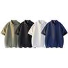 Large Size Short-sleeved T-shirt Men's Summer Thin Loose Lapel Casual Polo Shirt Top