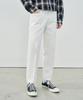 DRAW FIT Usual Tapered Denim Pants [White]