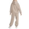 Damen 2-teilige Outfits Hoodie Trainingsanzug Sets Oversized Sweatshirt Baggy Herbstmode Jogginghose mit Taschen