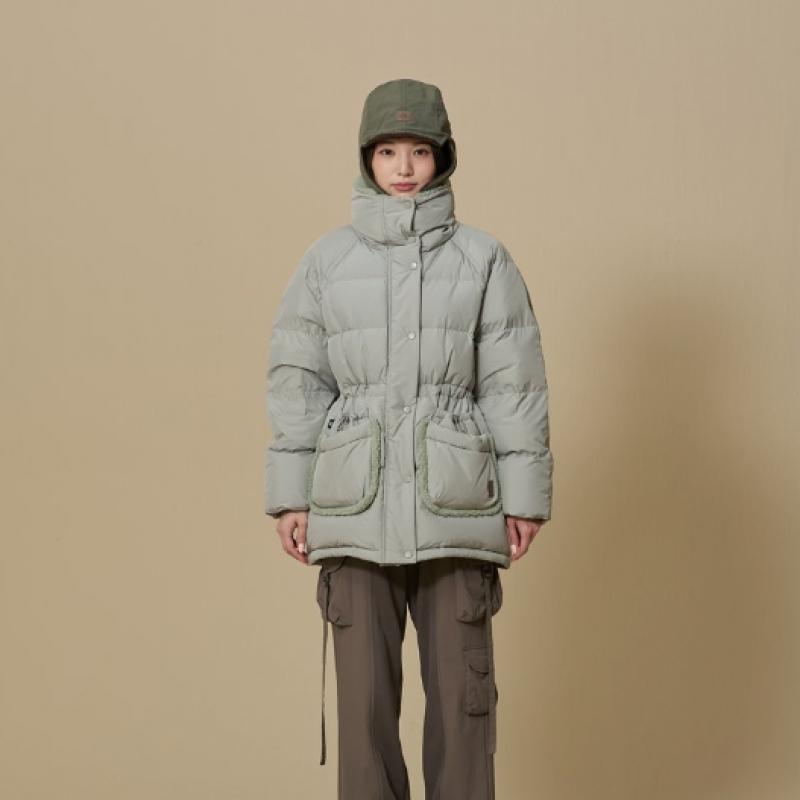 W Teddy String Middle doWn  Olive 