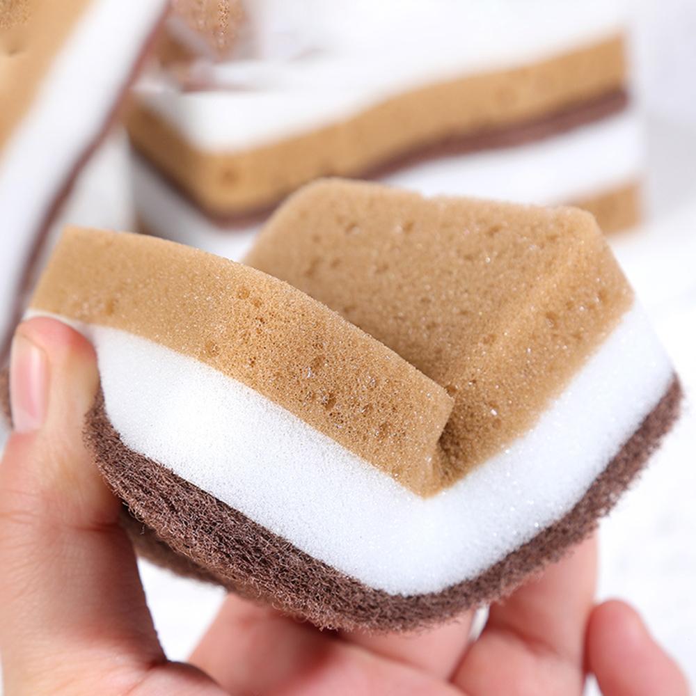 5/10/20 Pack, Cleaning Sponge Block, Sand Seaweed Sponge, High Density Sponge, Suitable For Kitchen, Bathroom, Cleaning Supplies