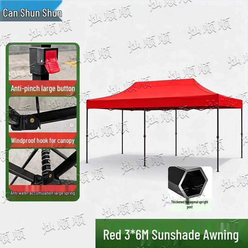 Canshunshun Outdoor Folding Sunshade Rain Shelter