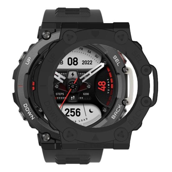 Uhrenschutzhülle Kratzfest Stoßfest Bequeme PC Smartwatch Schutzhülle für Huami Amazfit T-rex 2