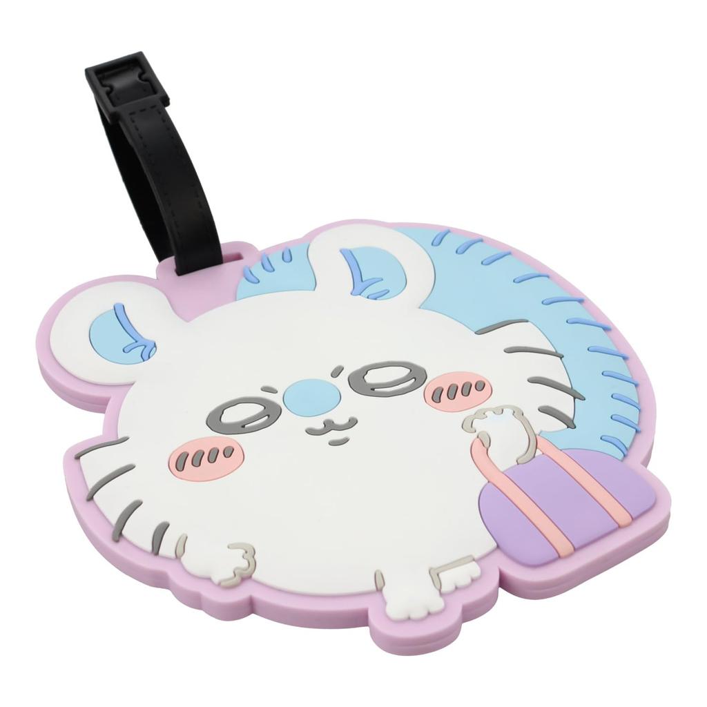 SHOBIDO Chiikawa Luggage Tag Travel Series Chiikawa Name Tag Suitcase Tag (Flying Squirrel)