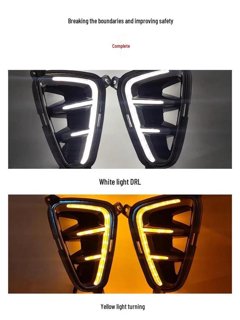 Kia 2016-2018 Fog Light Retrofit: LED Daytime Running Lights & Front Fog Light Assembly.