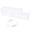 Airtight Bread Container Storage Box with Drawer Tray Transparent Lid Extend Shelf Life Bagel Kitchen Bread Organizer