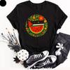 Solidarity Palestine T Shirt Watermelon Symbol Printed Save Gaza Protest Colors