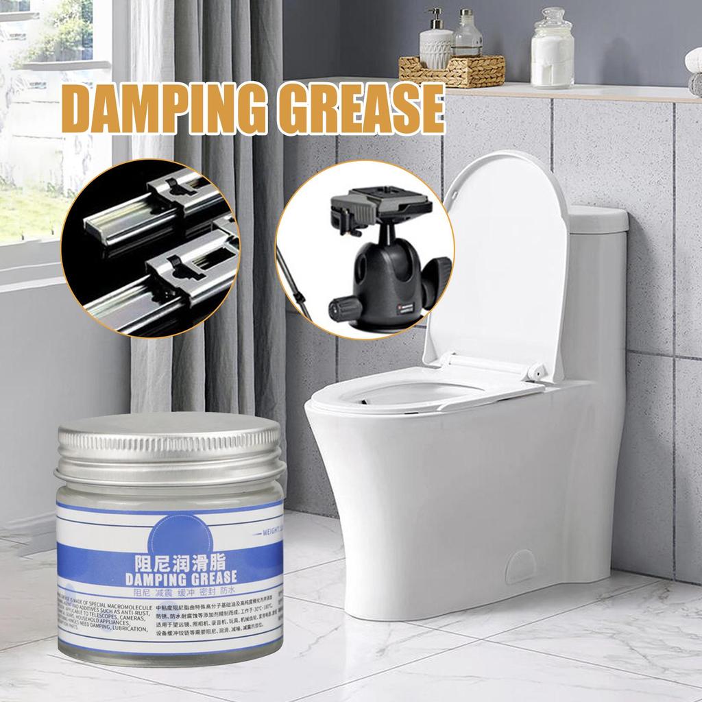 Damping Grease High Viscosity Mechanical Buffer Grease Anti-rust Polishing Abrasive Lubricating Grease Gear Lubricant