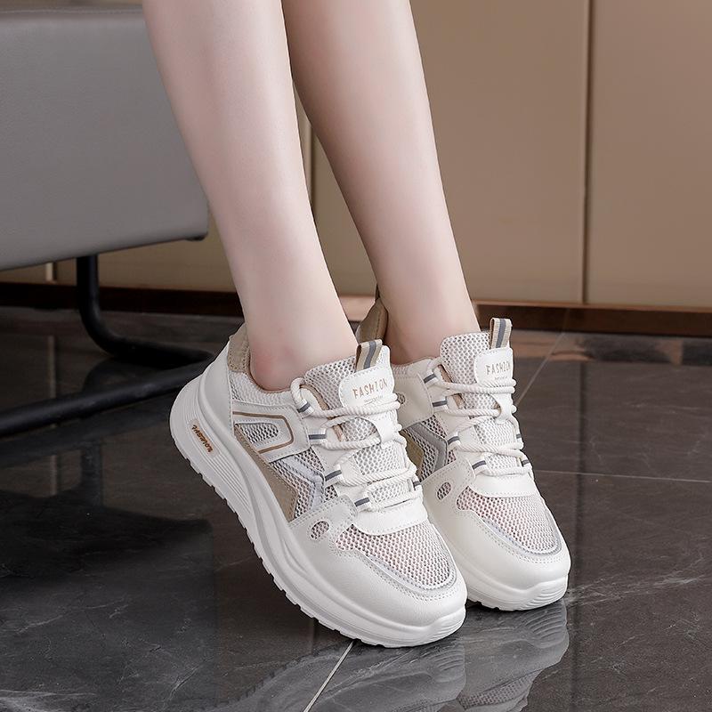 Summer Sneakers for Women Cross-border Casual Shoes Womans Light Breathable Sport Running Shoes All-match Women Shoes