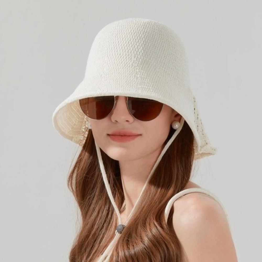 Small Shawl Sun Hat UV Protection Bucket Hat Fashion Sun Protection Hat Women