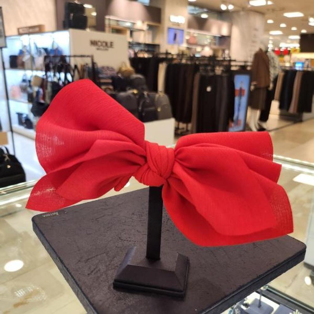 Лента шифоновая однотонная Atria P автоматическая булавка MLYHPIN0018YRF