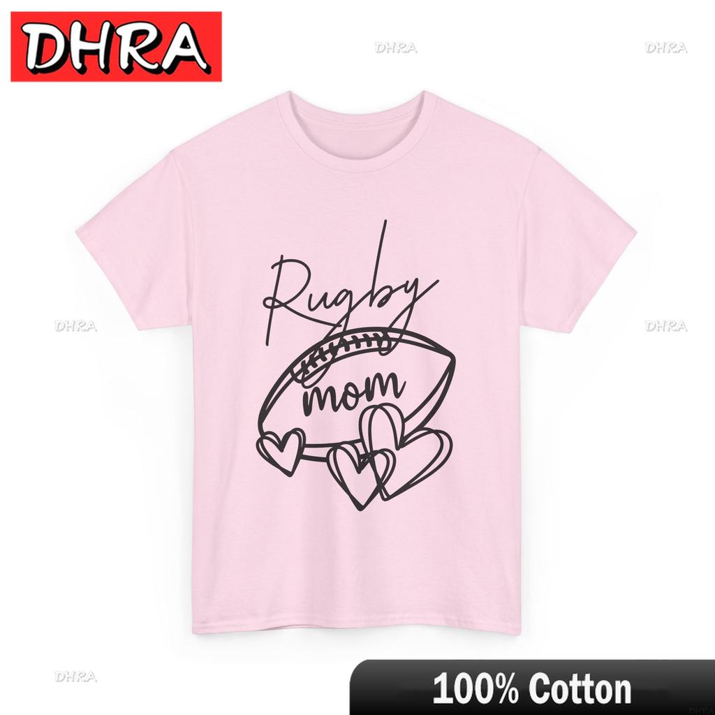 RUGBY MOM TShirt No Pain No Gain Rugby Tee Athlete Workout Shirt Vintage Minimalist Trendy Tshirts Chic Tee Shirt Party Style