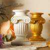 Roman Pillar Greek Column Statue Candle Holder Resin Figurine Home Desktop Decor Ornament Pography Prop Architectural Detail