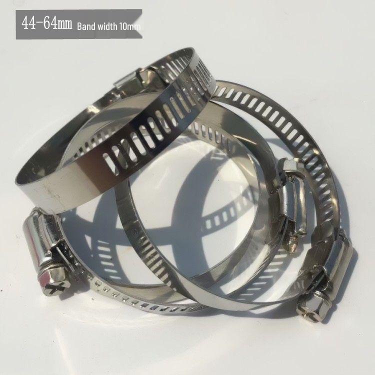 Stainless Steel Hose and Pipe Clamp for 1-Inch Water or Gas Pipes