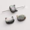 Natural Shell Rabbit Cat Head Beads For DIY Necklace Bracelet Earrings Jewelry Making