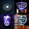 Mute Display Turntable Automatic Revolving Platform Art Ornament Bases Crystal Display Stand