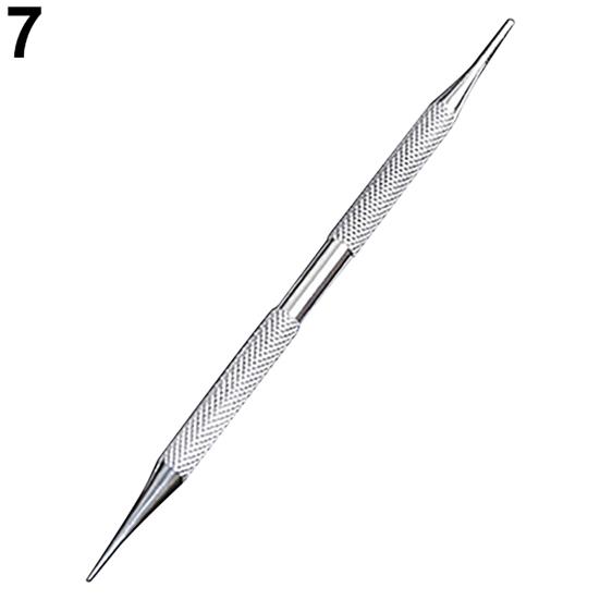 1Pc Non Slip Stainless Steel Pimple Popper Acne Blackhead Removal Needle Tool