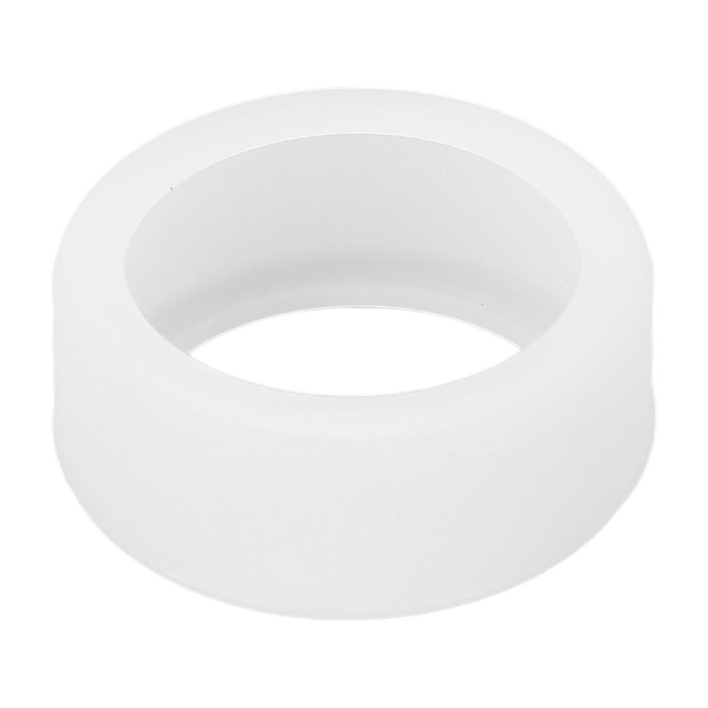 3PCS Silicone Ring Covers for Smart Ring Scratch Resistant Skin Friendly Elastic Ring Protector Protective Sleeve White S for Size 6 7 8 9 10