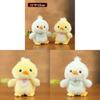 Plush Duck Keychain With Pp Cotton Filling For Gifts And Bag Decor