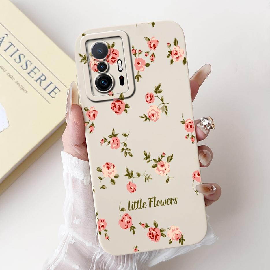 For Xiaomi Mi 11T Pro Case Stylish Painted Cover Soft Silicone Shockproof Phone Case For Xiaomi 11T Pro 11TPro Mi11T Soft Fundas