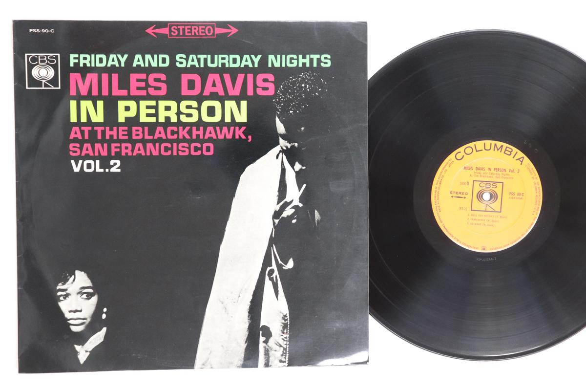 

LP Record MILES DAVIS In Person Saturday Night At The Bl PSS90C CBS 1964 Japan Jazz Used