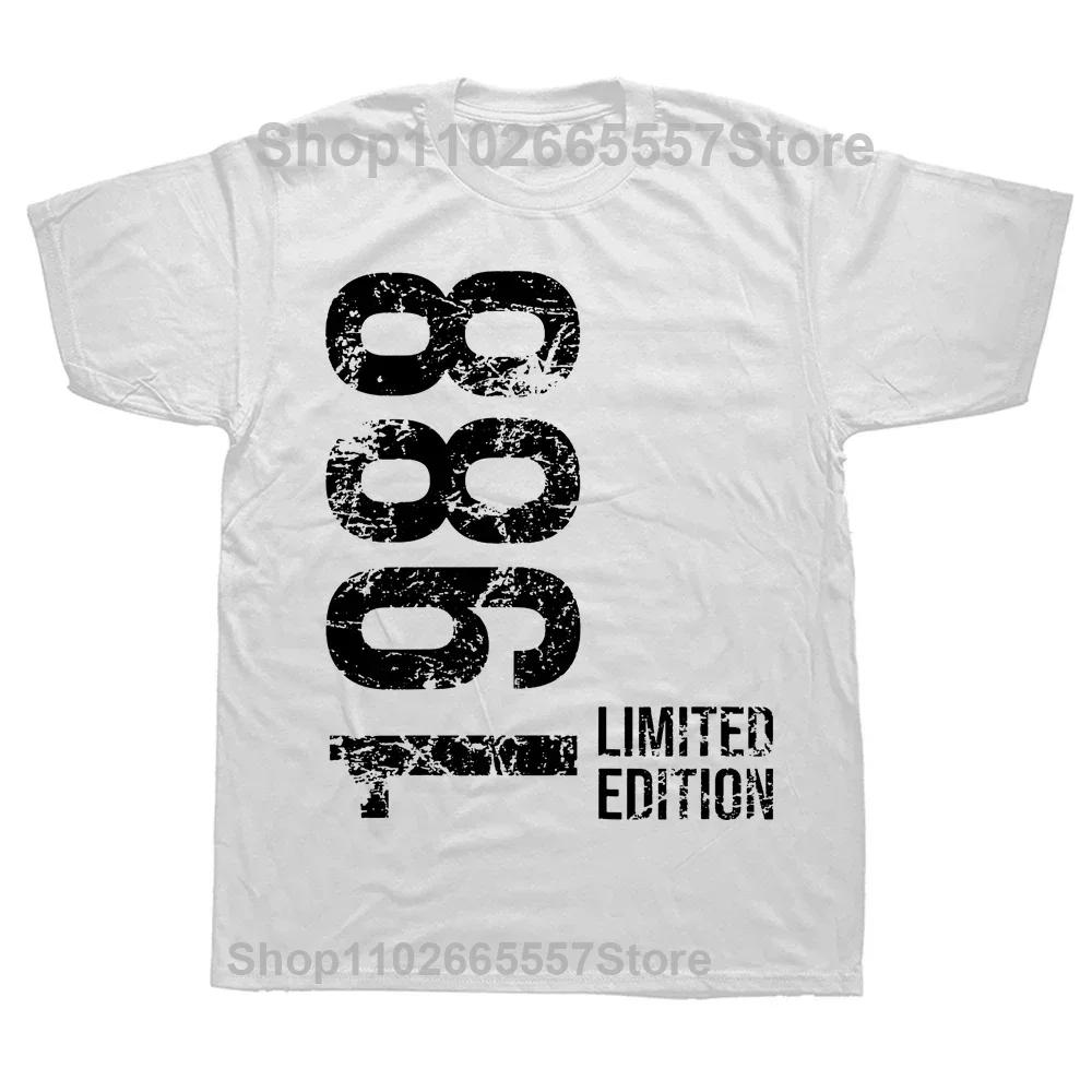 36th Birthday 36 Years Man Woman Retro Vintage 1988 Gift Tee Tops Round Neck Fashion Tshirt Clothing Casual Basic T-shirts