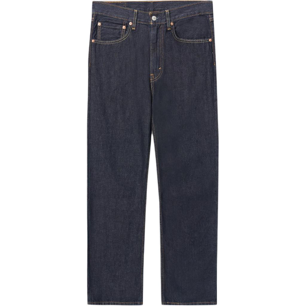 Levi's Jeansy Męskie Czarny Atramentowy Umiarkowane Proste Spodnie A7221-0063