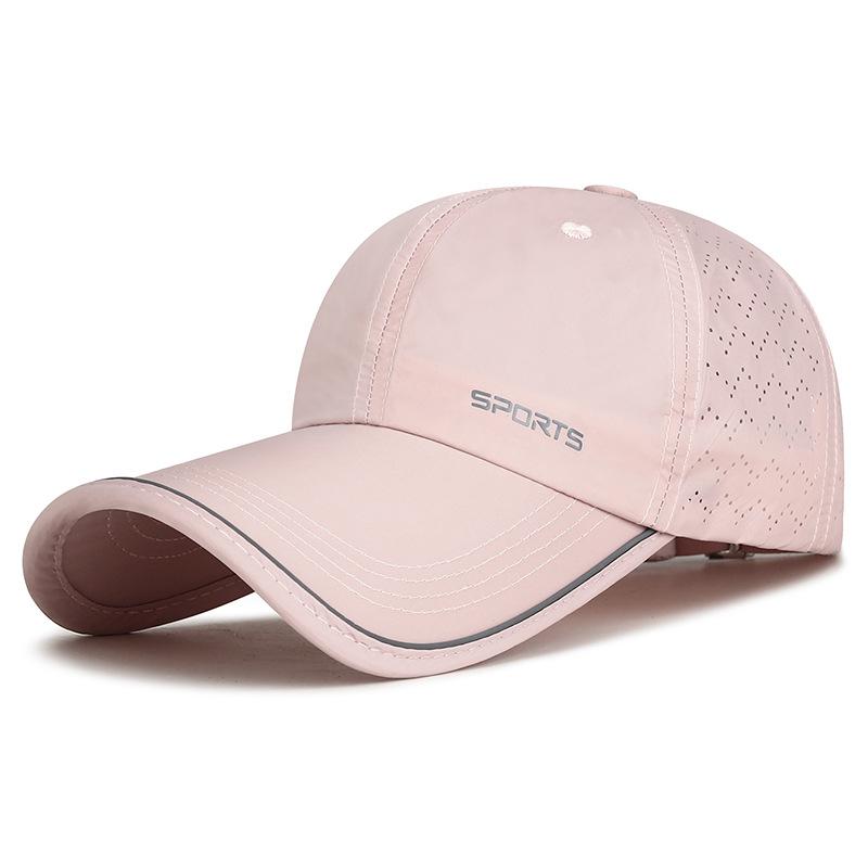 

Весна Лето Тонкая бейсболка Мужская Женская Солнцезащитная Кепка Солнцезащитная Кепка Для Путешествий На Открытом Воздухе Воздухопроницаемая Сетчатая Быстросохнущая Кепка розовый
