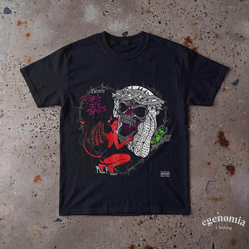 Che album cover tshirt,encore merch tour for che fans in all sizes.rest in bass encore merch in all sizes