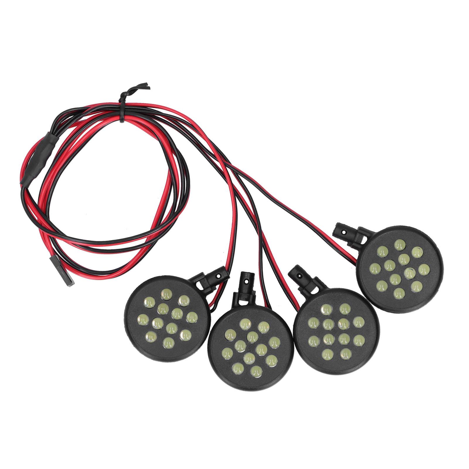 

1/5 Remote Control Car 4 LED Lights for Lotus Shape Receiver Power Light for HPI