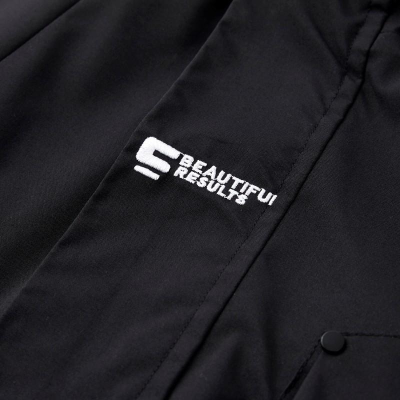 Spring and autumn fashion outdoor hardshell jacket men's windproof waterproof work with diagonal small bag jacket