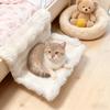 1PC Cat Hammock Household Stable and Safe Winter Warm Hanging Removable and Washable Folding Cat Climbing Frame