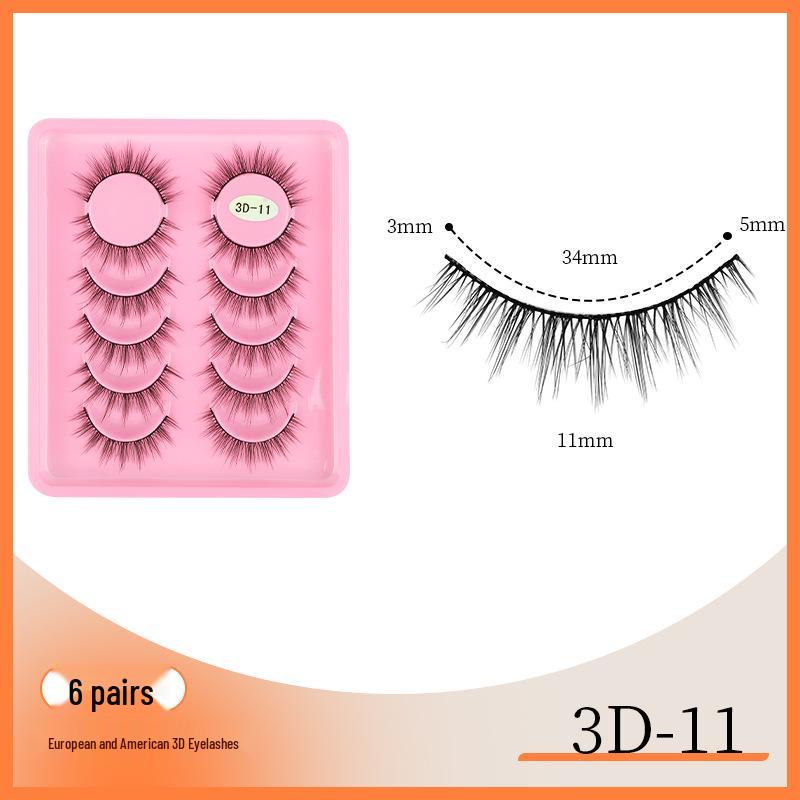 Children's Natural False Eyelashes for Stage Makeup and Latin Dance