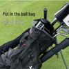 PLAYEAGLE Golf Ball Retriever with Scale, Holds 21 Balls, Custom Logo Option Available