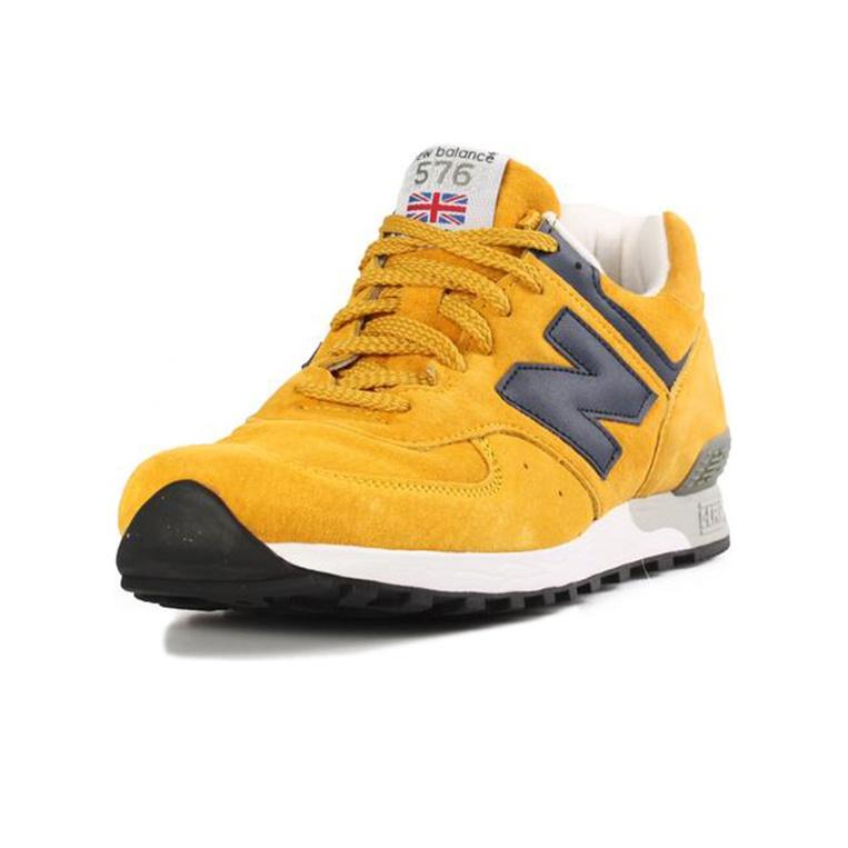 New Balance Nb 576 Retro Low-Top Marathon Running Shoes Men Sneaker Yellow M576PYB