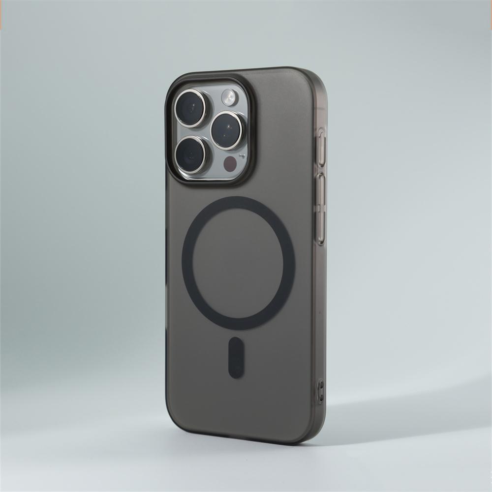 1.0 MM Ultra Thin Matte Hard PC Translucent Case For iPhone 17 Air 16 15 14 13 12 Pro Max Magsafe Magnetic Wireless Charge Cover