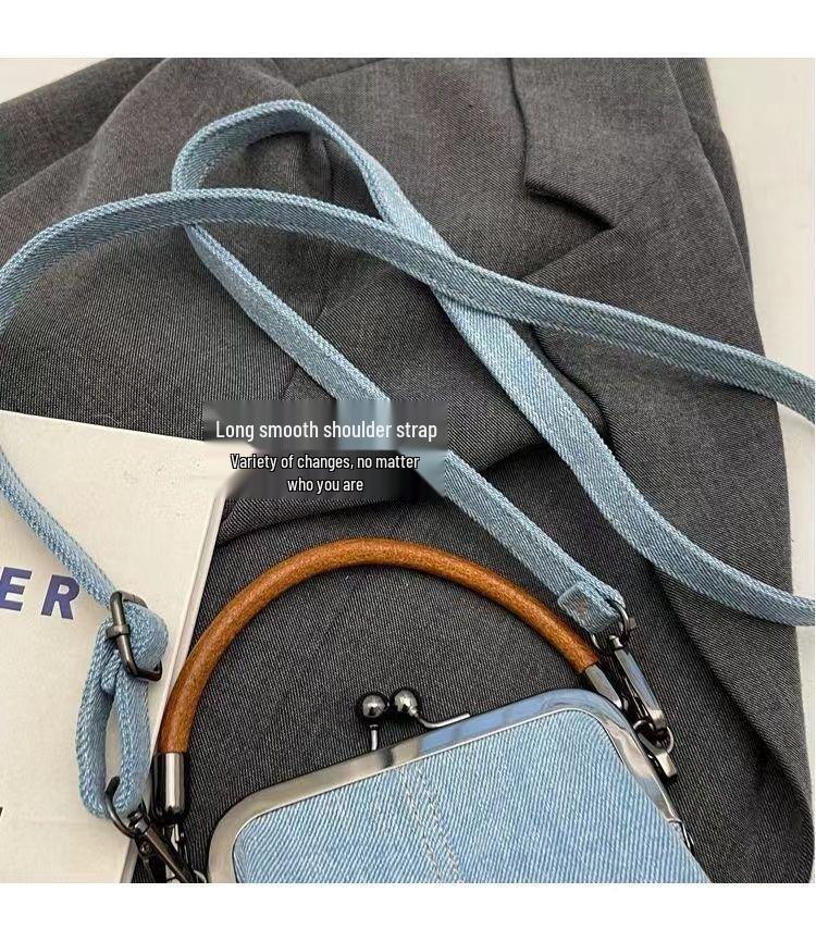 Versatile Handmade Women's Denim Crossbody & Handbag