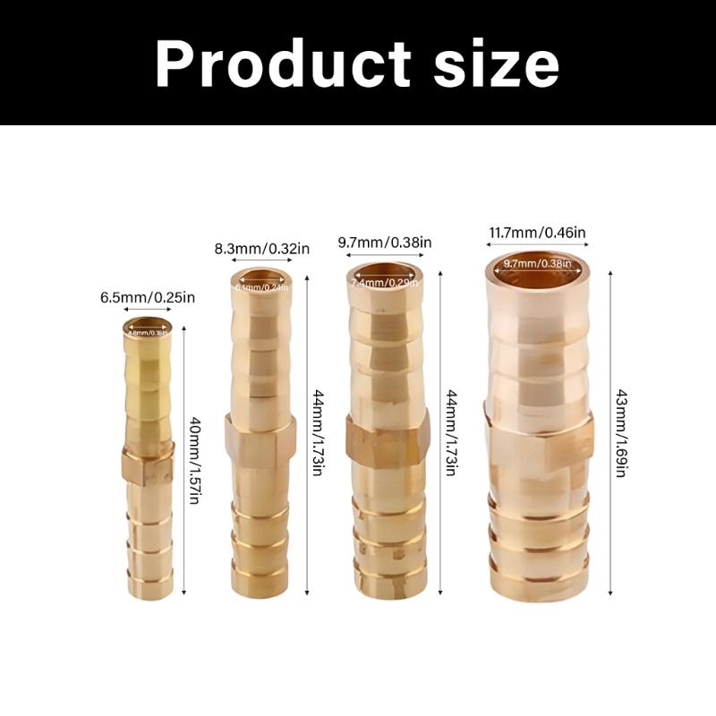 Brass 8MM Hex Nut Temperature Resistant Auto Locking Thread Quick Fixing for Exhaust Systems & Industrial Use