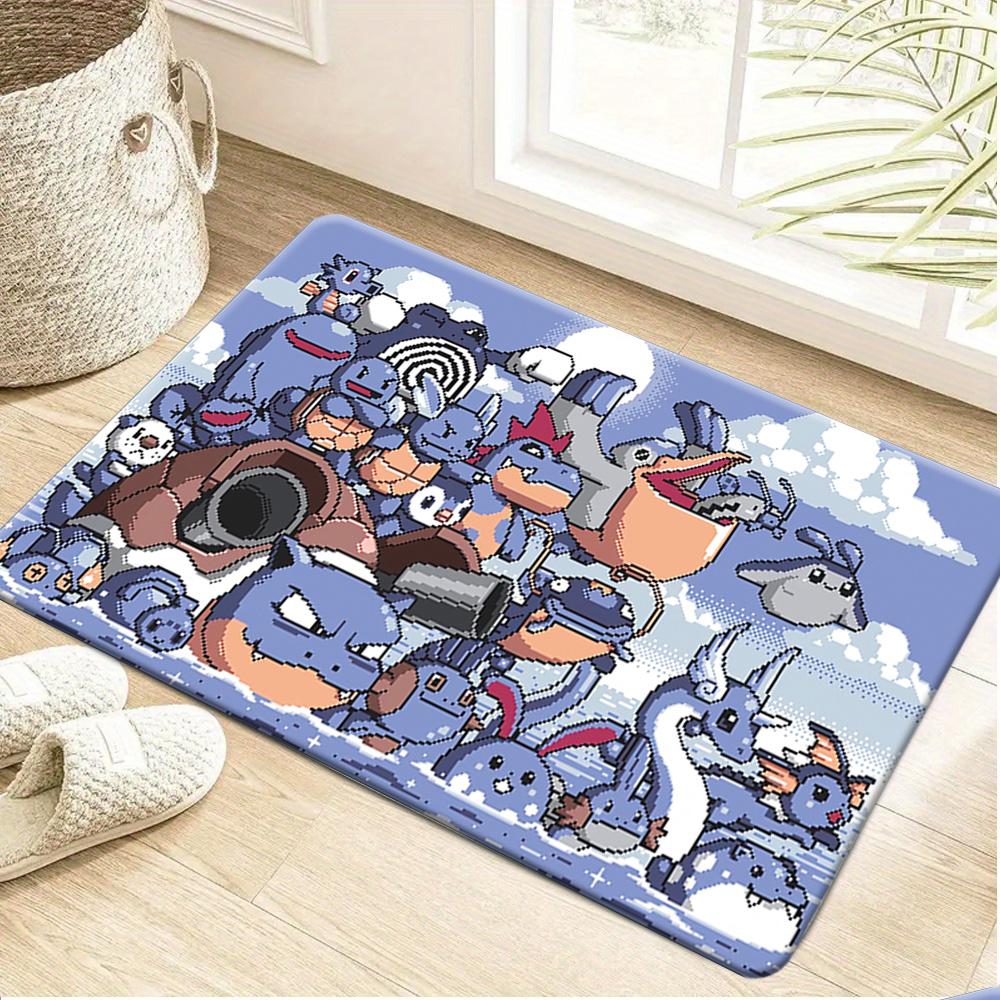 

Pokemon Charmander Cute Print Non-slip Doormat, Soft Absorbent Floor Rug for Home Decor 40cm x 60cm