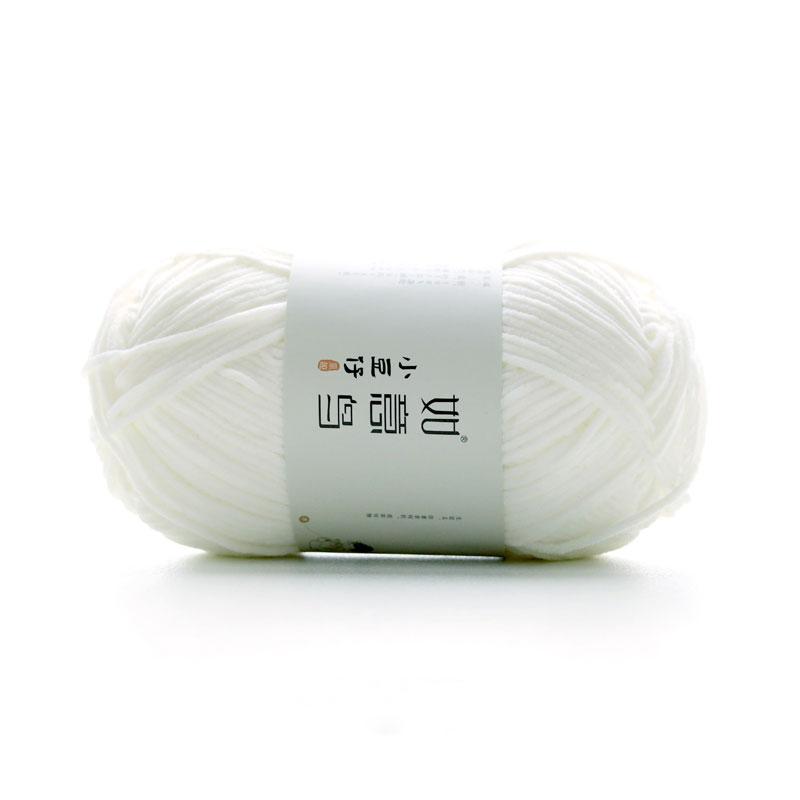 50g/Roll 2mm Thin Chenille Yarn Hand-Woven DIY Doll Craft Scarf Woven Soft Warm Yarn Blanket Crochet Knitting Thread 145 Meters