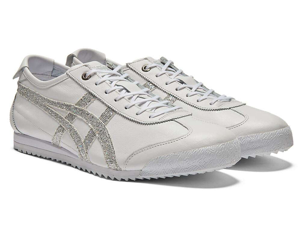 1183C345-100 Onitsuka Tiger Mexico 66 SD White Pure Silver (Men's)