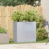 Plant Pot 80x40x80 Cm Galvanized Steel