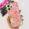 Cute Flower Cat Painted Case For Xiaomi Redmi 12 5G 2023 Soft Silicone TPU Back Cover For Redmi12 5G Global Phone Bumper