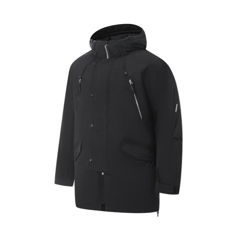 Li-Ning BADFIVE Men's Windproof Water-Repellent Down Jacket AYMV121