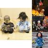 Frightening Electric Walking Ghost Doll For Halloween Creepy Decorations With Realistic Features