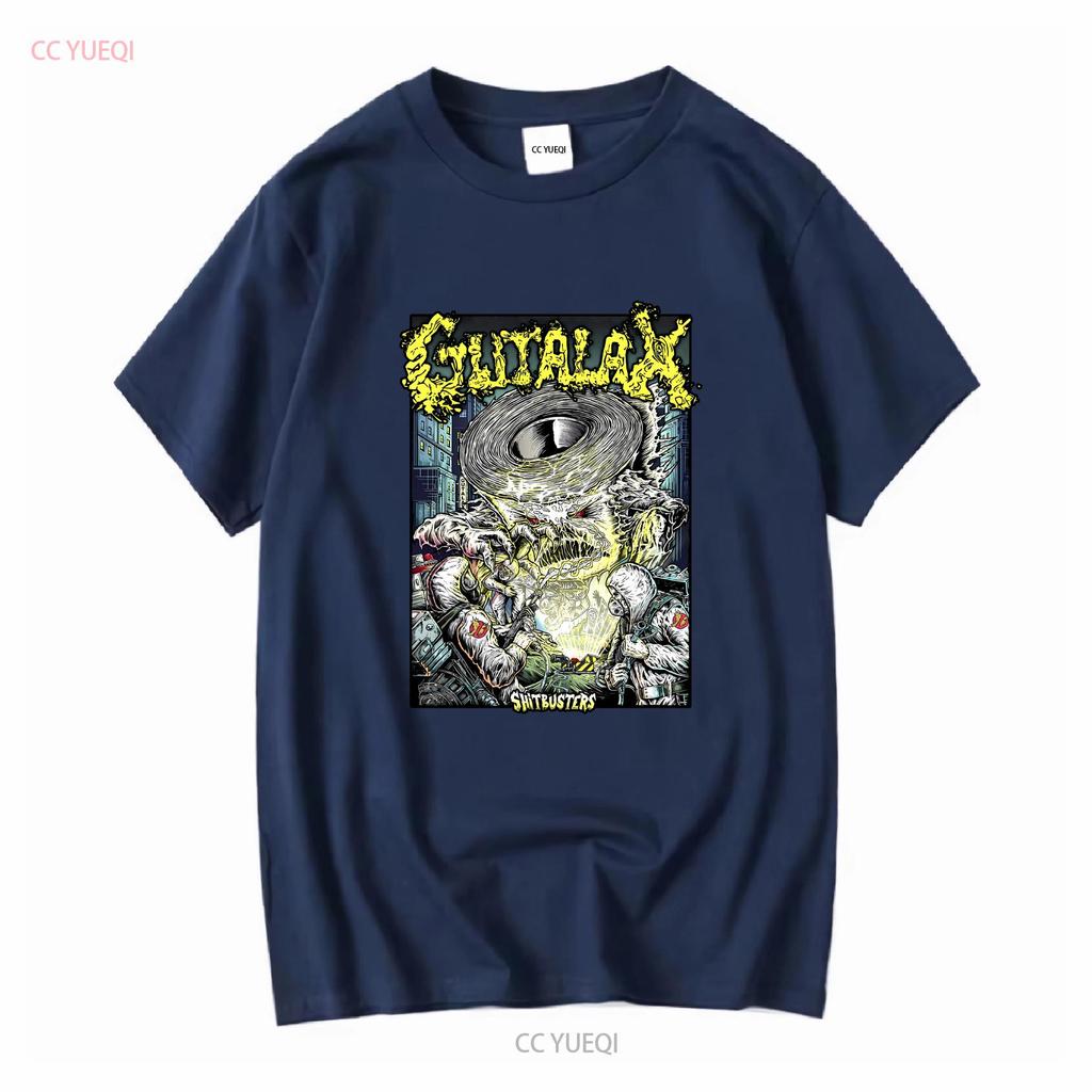 Gutalax Shitbusters Concert Tour 2024 Black All Size T Shirt TT162 vintage Washed Versatile streetwear homme